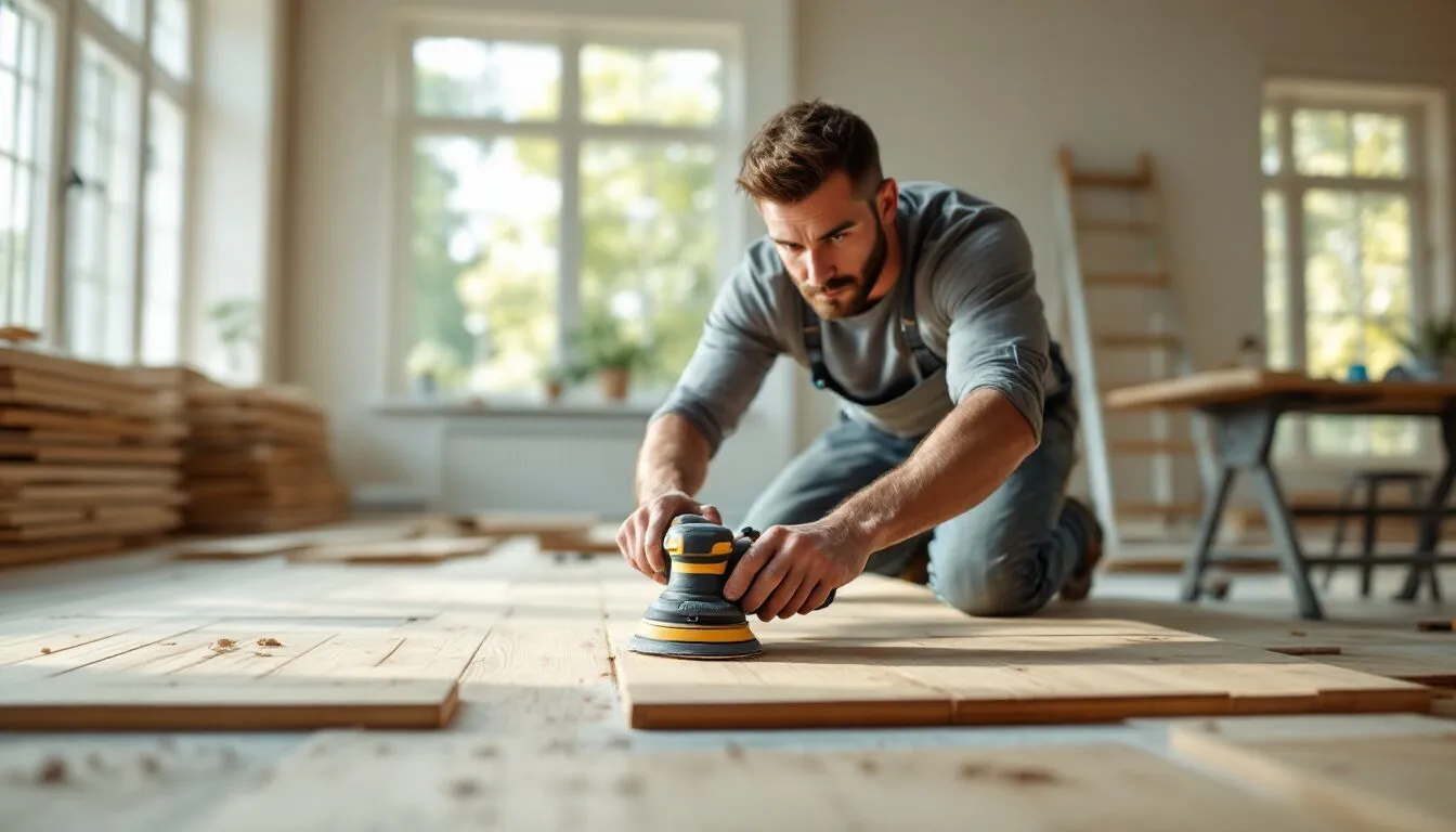 renovation plancher bois etage