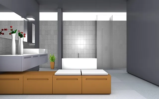 Concept de la douche italienne