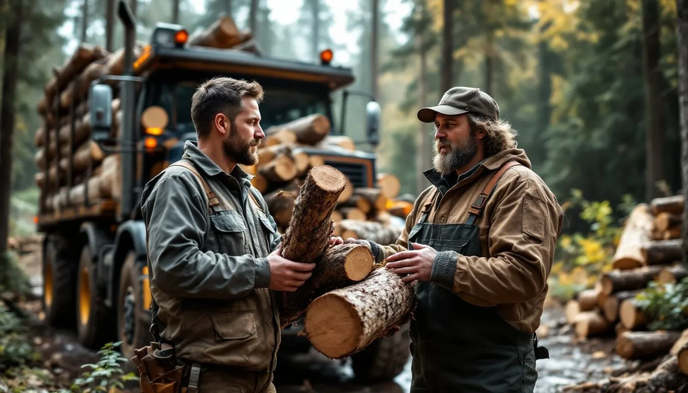 prix d'un camion de bois en grume