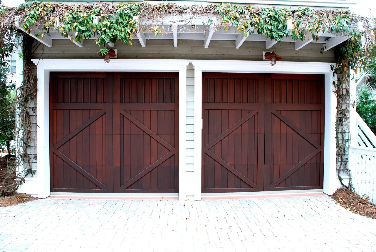 L’installation de la porte du garage
