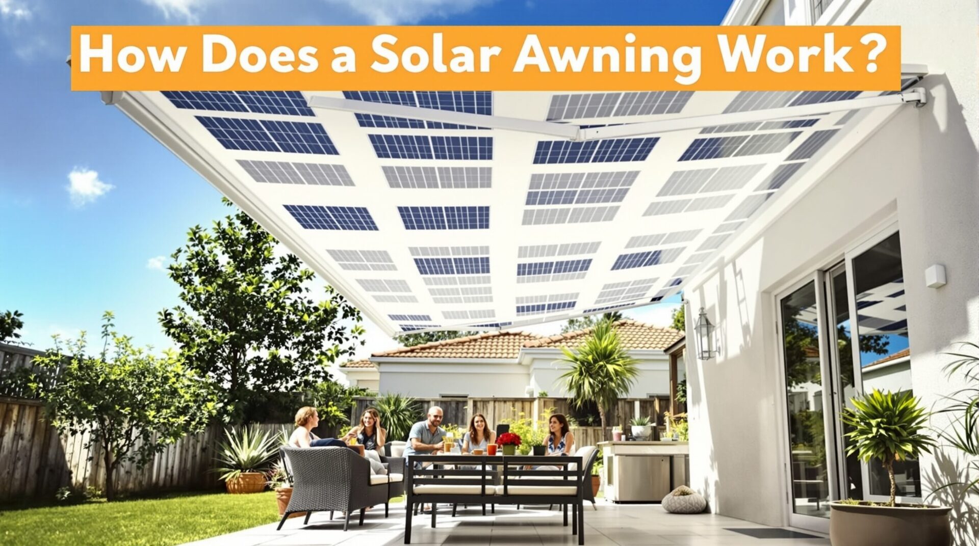 Comment fonctionne un store banne solaire ?