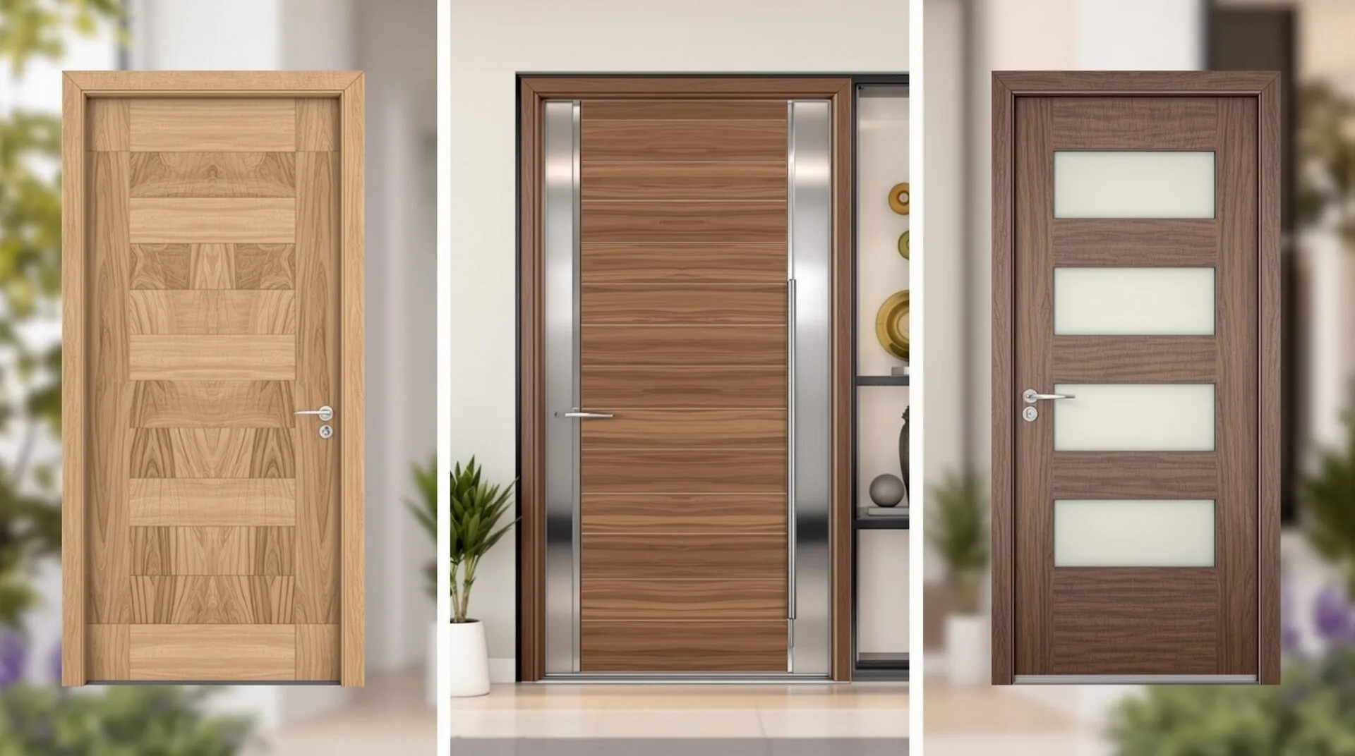 Quel matériau choisir pour une porte d’entrée ?