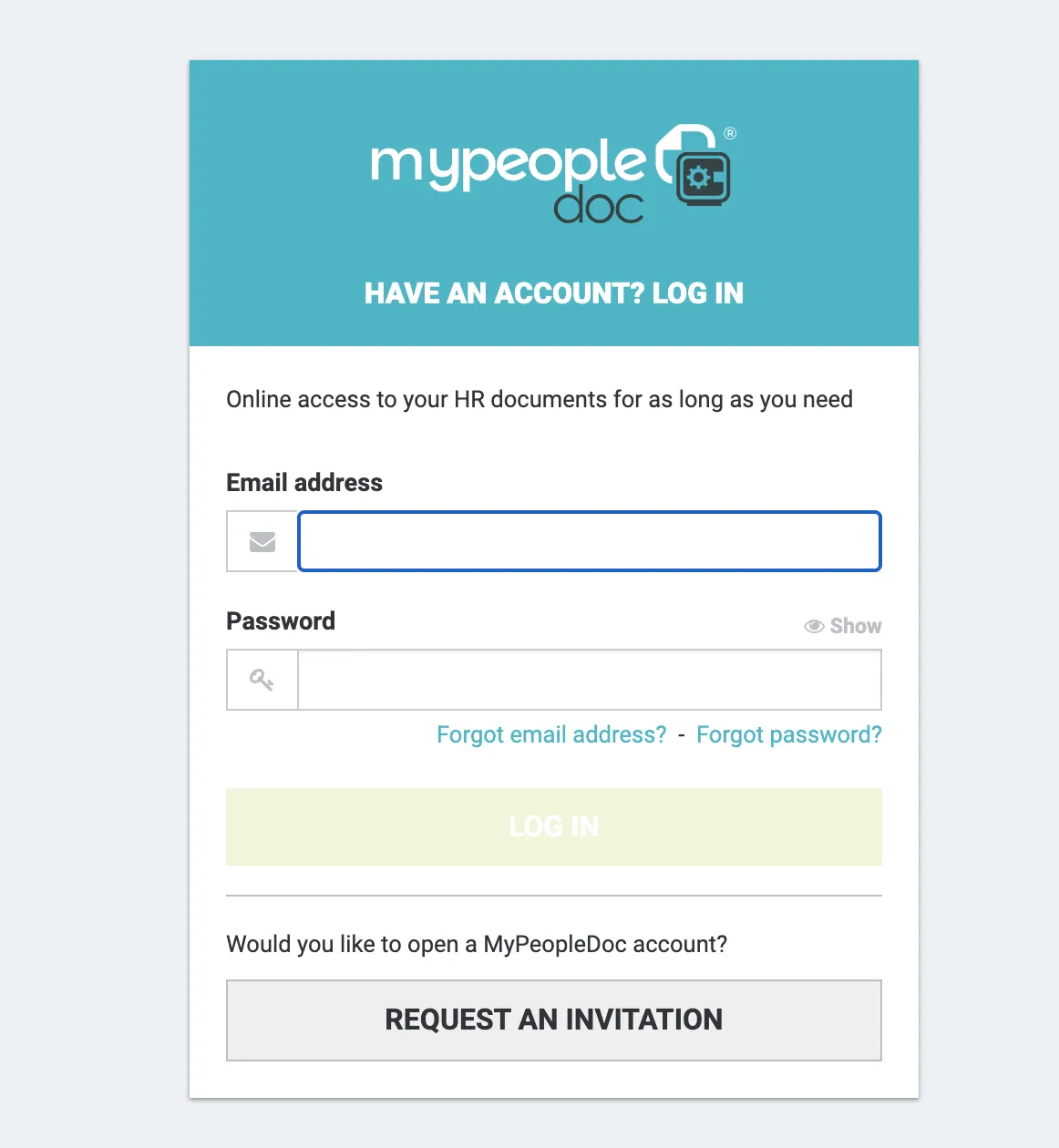 MyPeopleDoc : coffre-fort électronique bulletin de paie
