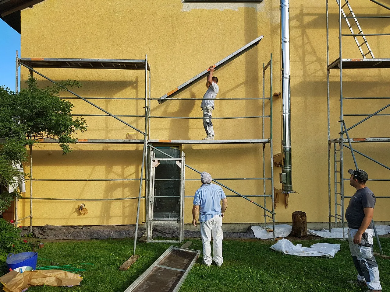 3 services proposés par une entreprise de peinture à Caen