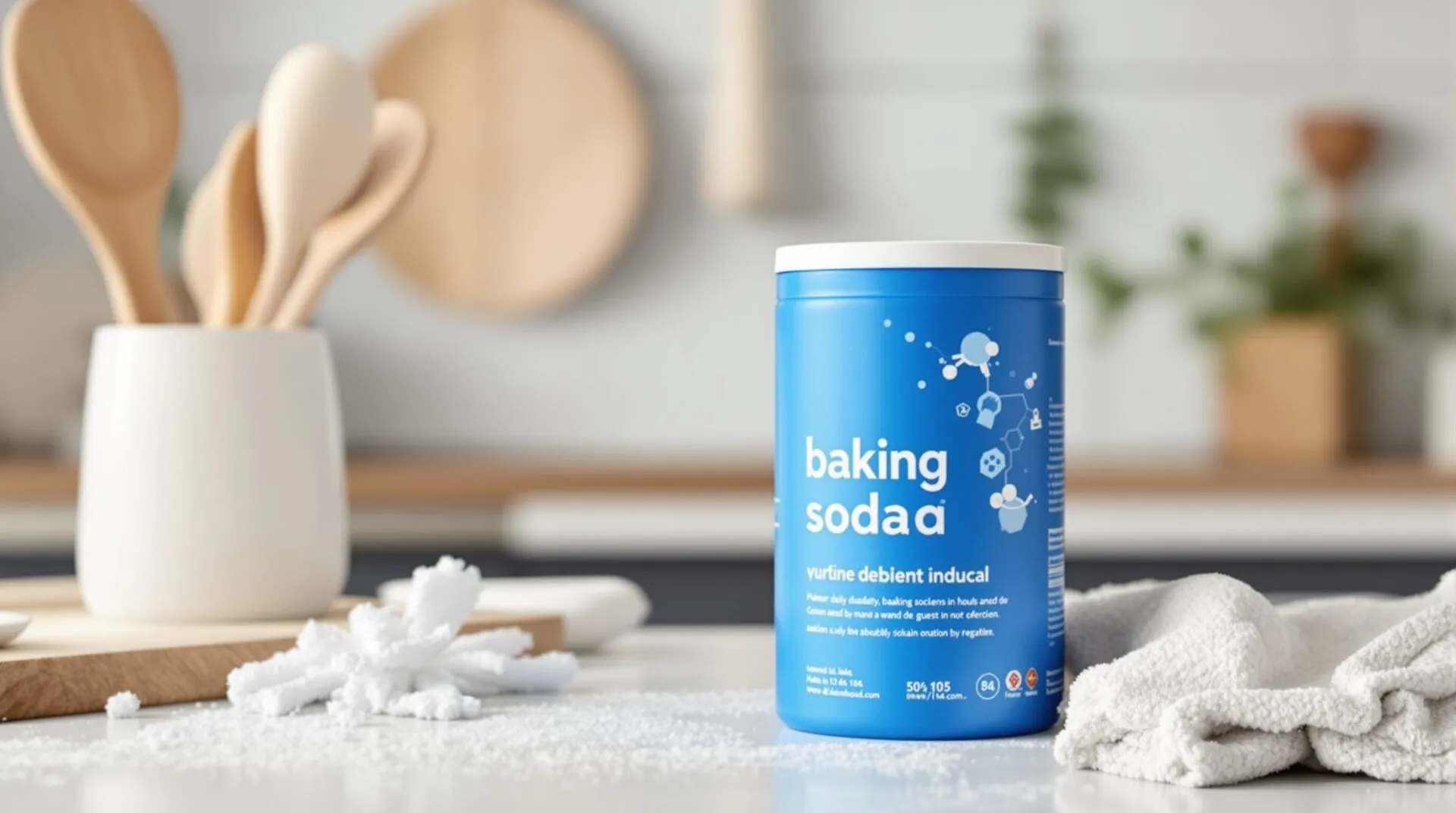Bicarbonate de soude : les 12 usages à connaître pour la maison