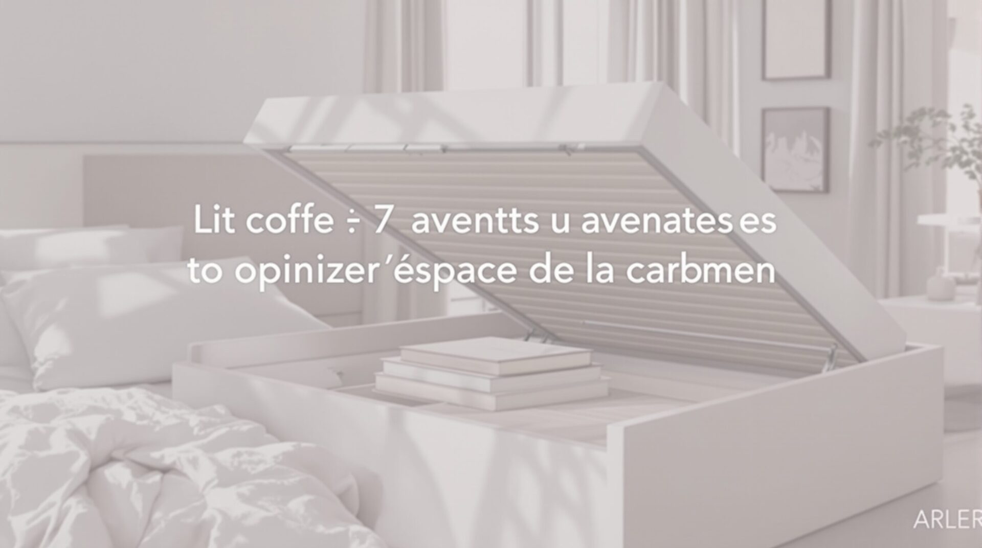 lit coffre