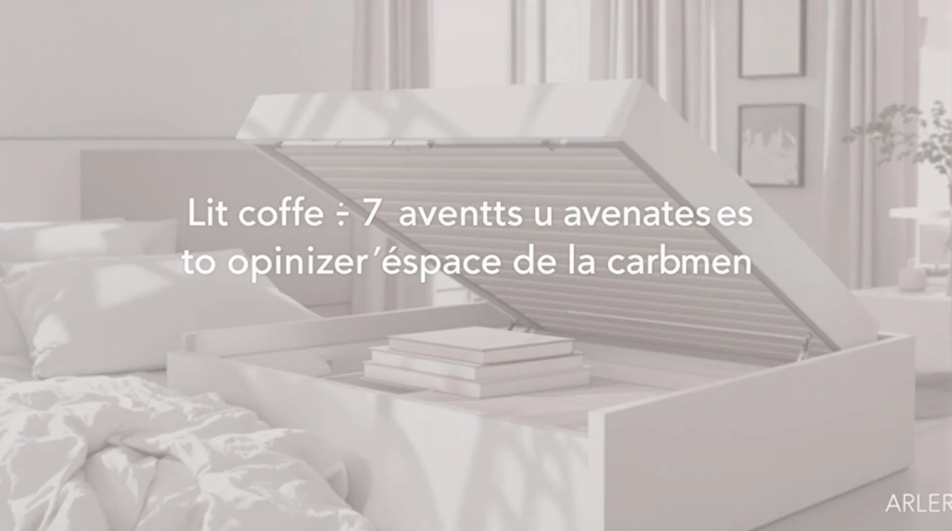 lit coffre