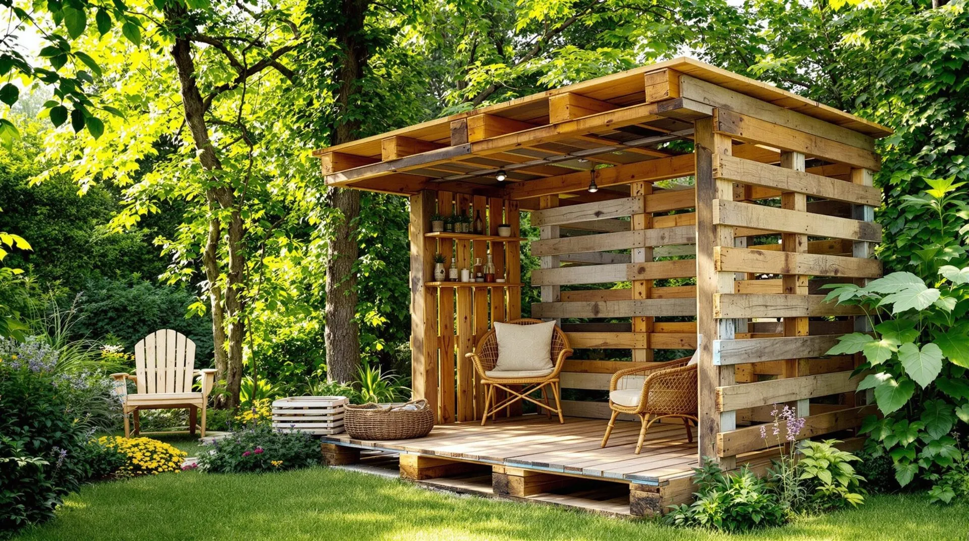 Cabane en palette facile : la méthode simple pour un abri durable