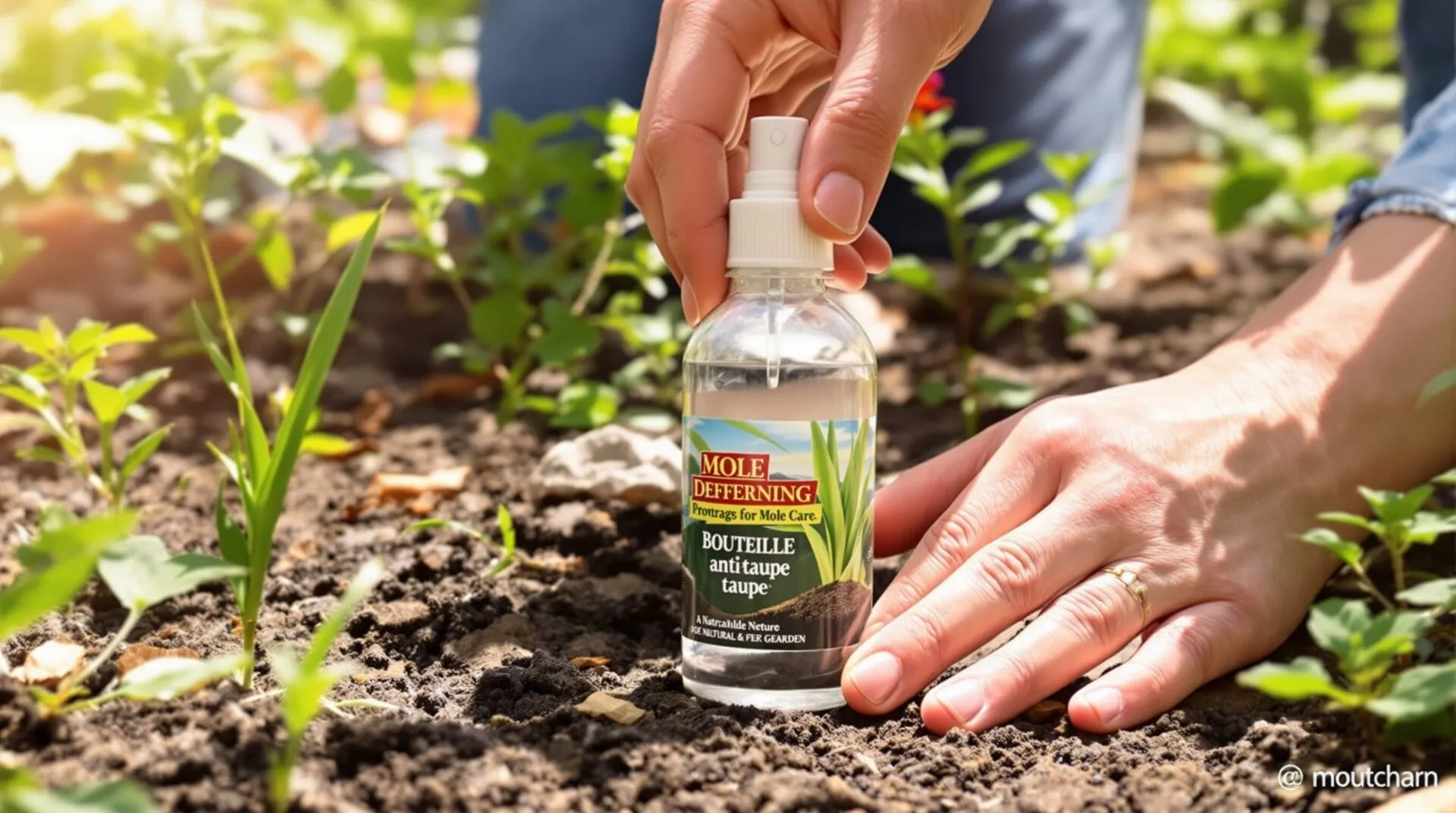 Bouteille anti taupe : une méthode naturelle pour protéger le jardin