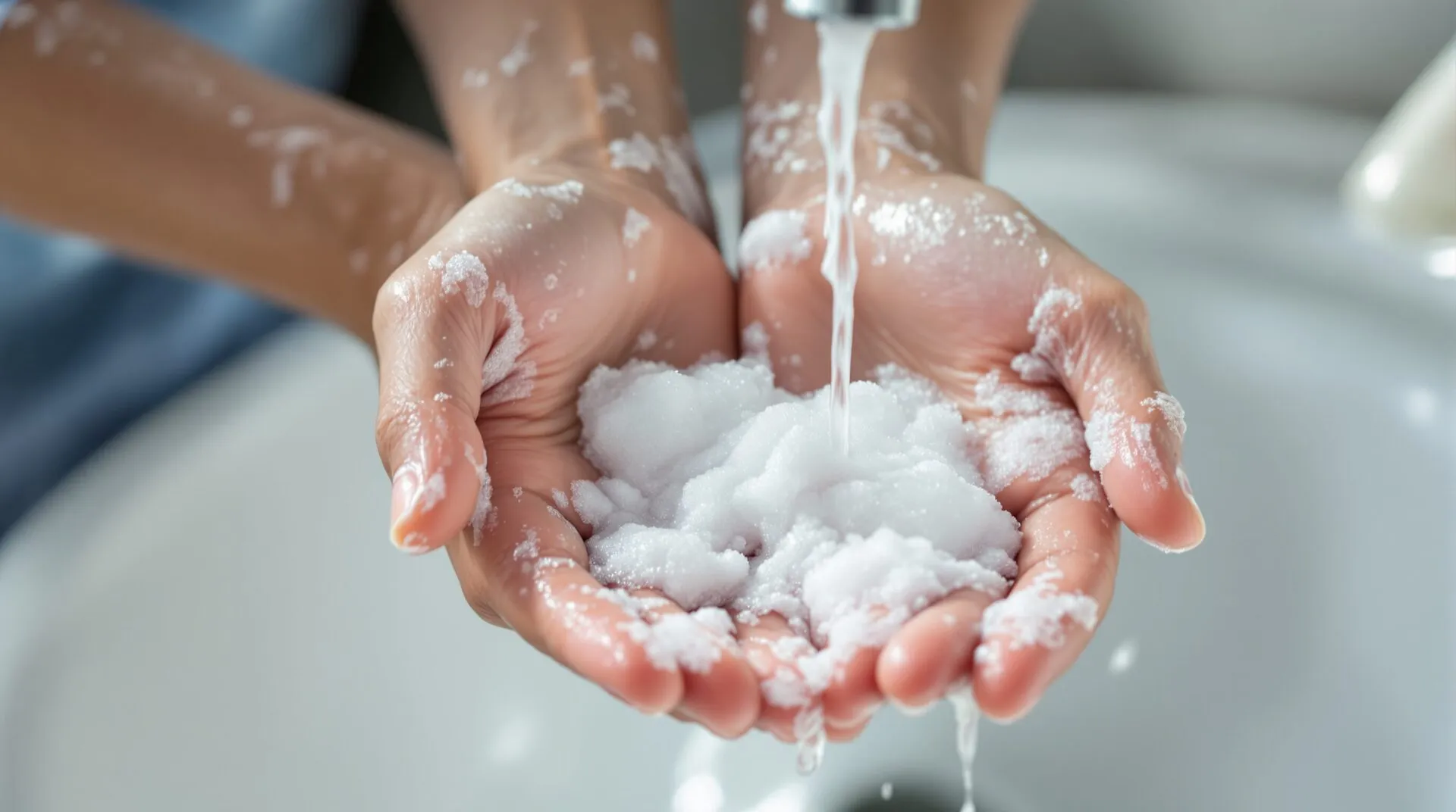 Javel sur les mains : les risques et les mesures pour protéger la peau