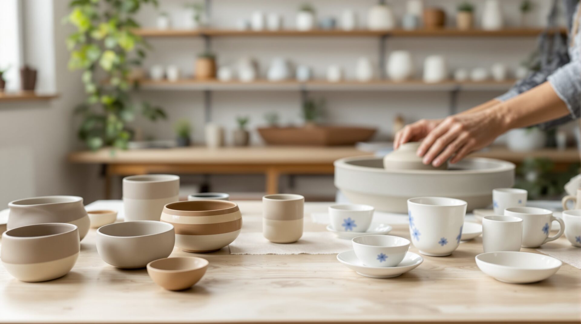 Céramique et porcelaine : définition, contrastes et artisans à découvrir