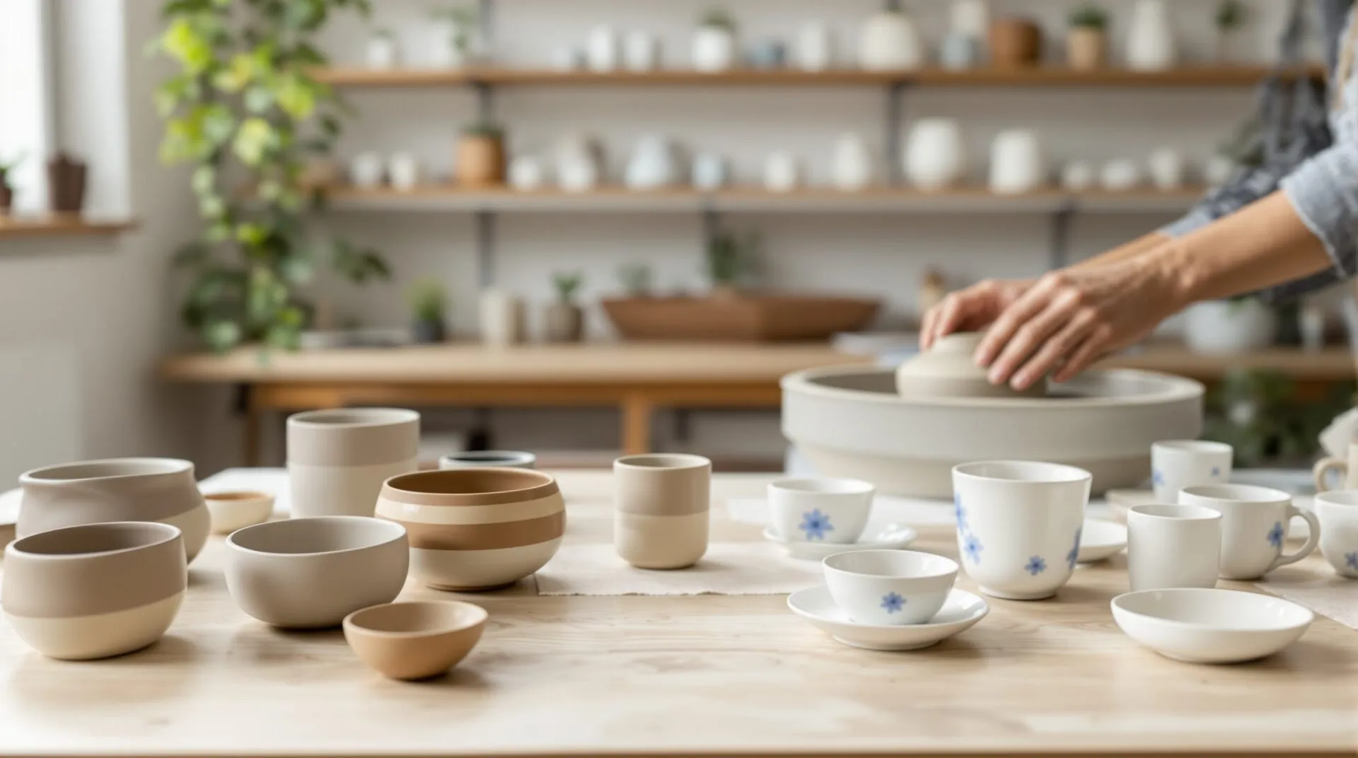 artisan porcelaine