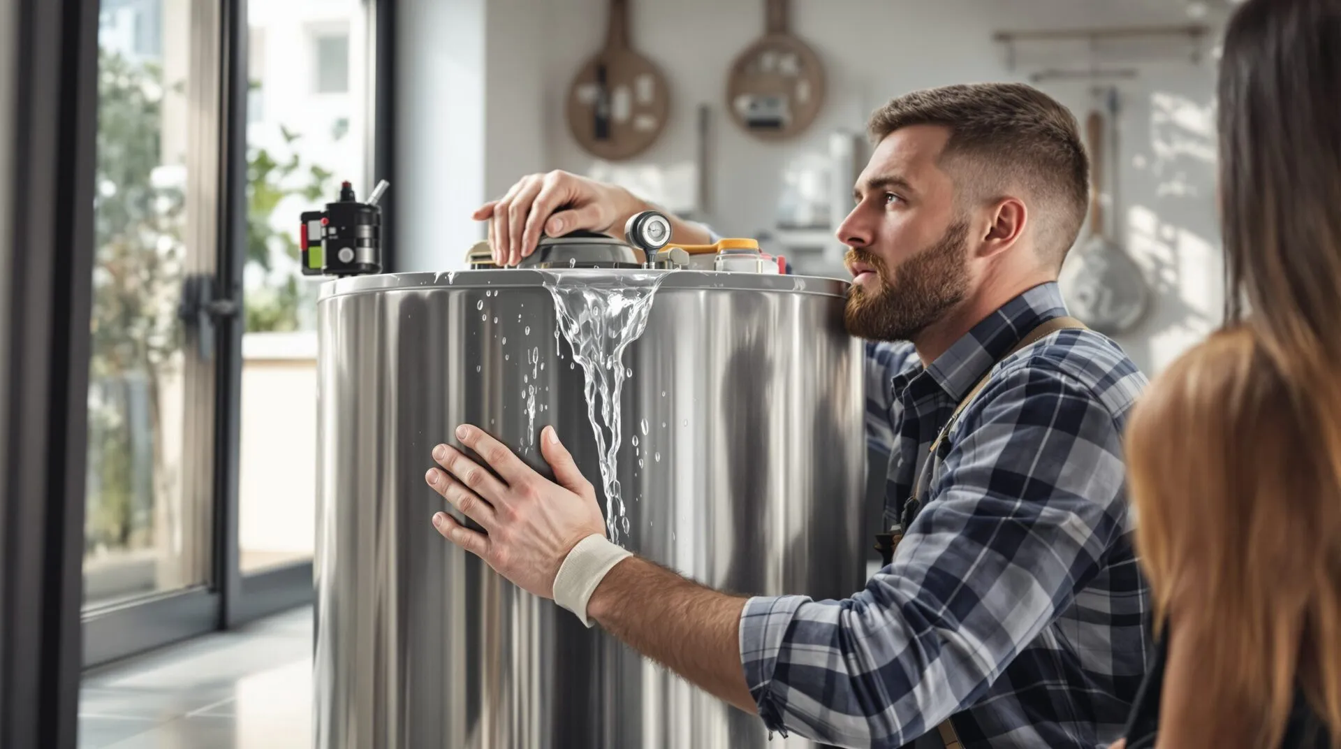 Fuite chauffe-eau par le haut : les étapes pour une intervention rapide