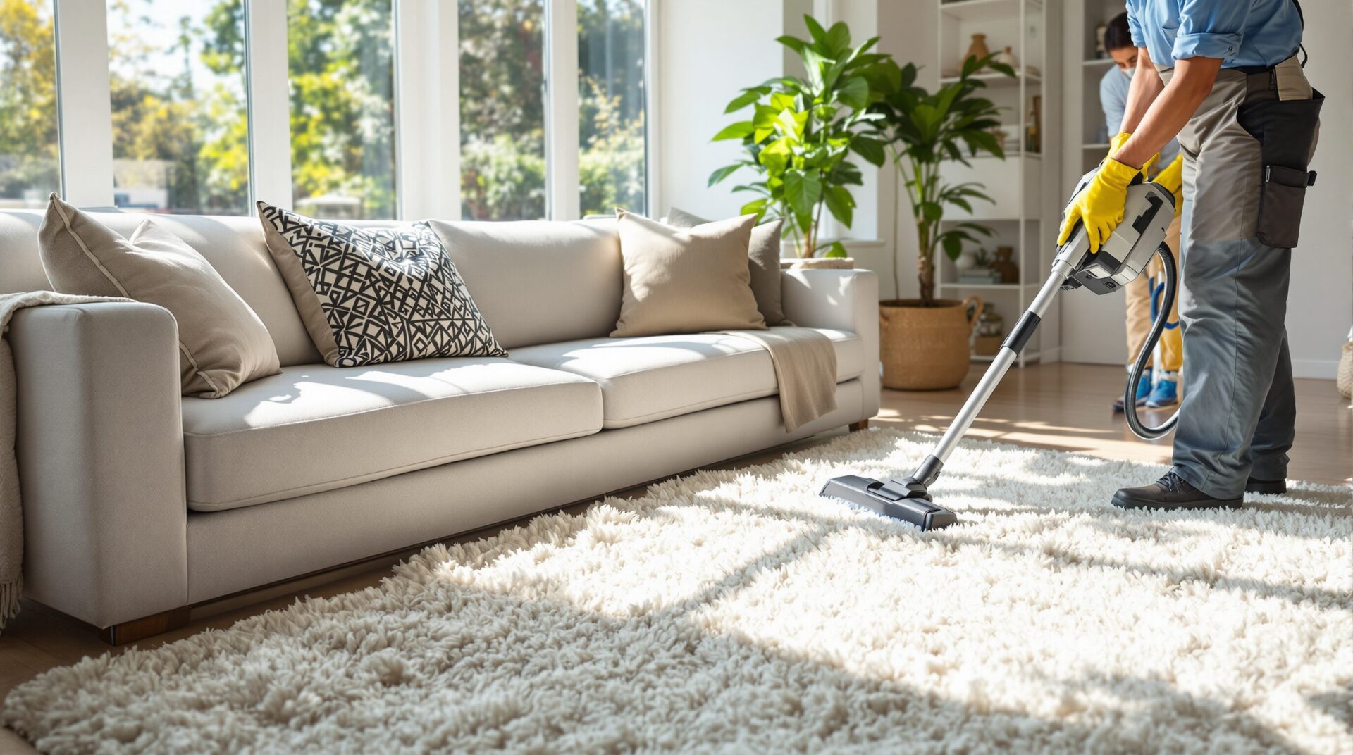 Canapé, coussin, tapis : pourquoi choisir le nettoyage complet à domicile ?