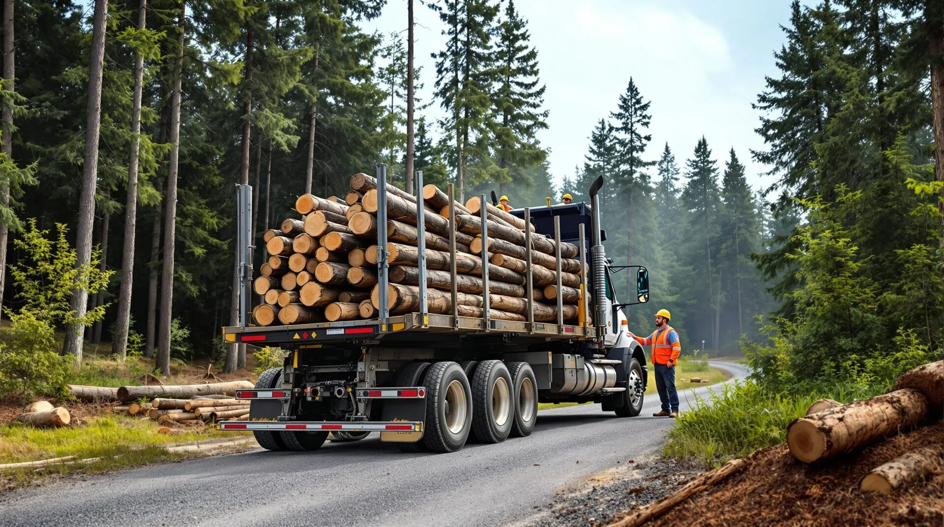 Prix d’un camion de bois en grume : les facteurs qui font varier le budget