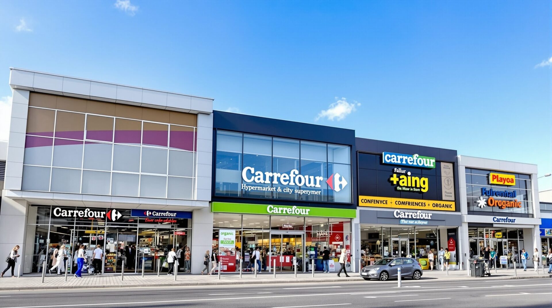 Enseignes groupe Carrefour : les 5 formats qui structurent l’offre actuelle