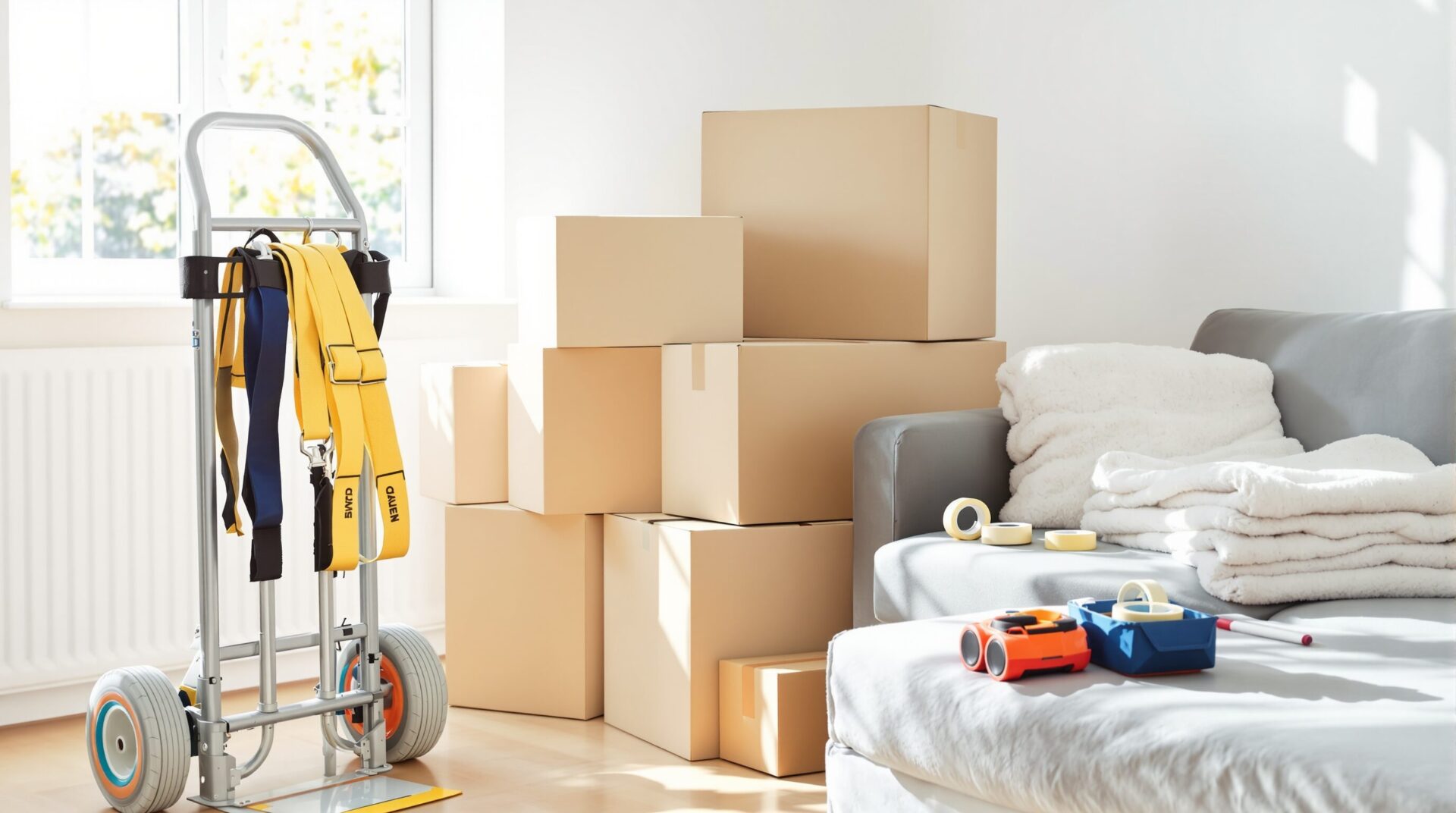 Quel matériel choisir pour simplifier son déménagement en toute sécurité ?