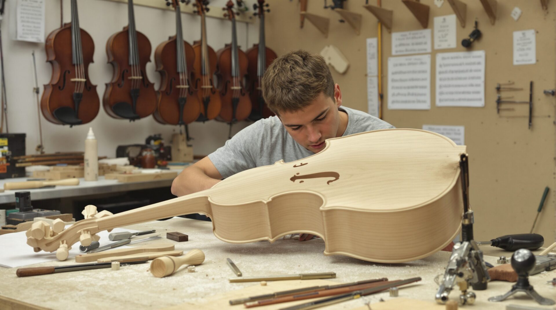 Comment suivre une formation pour devenir luthier : parcours, débouchés et conseils