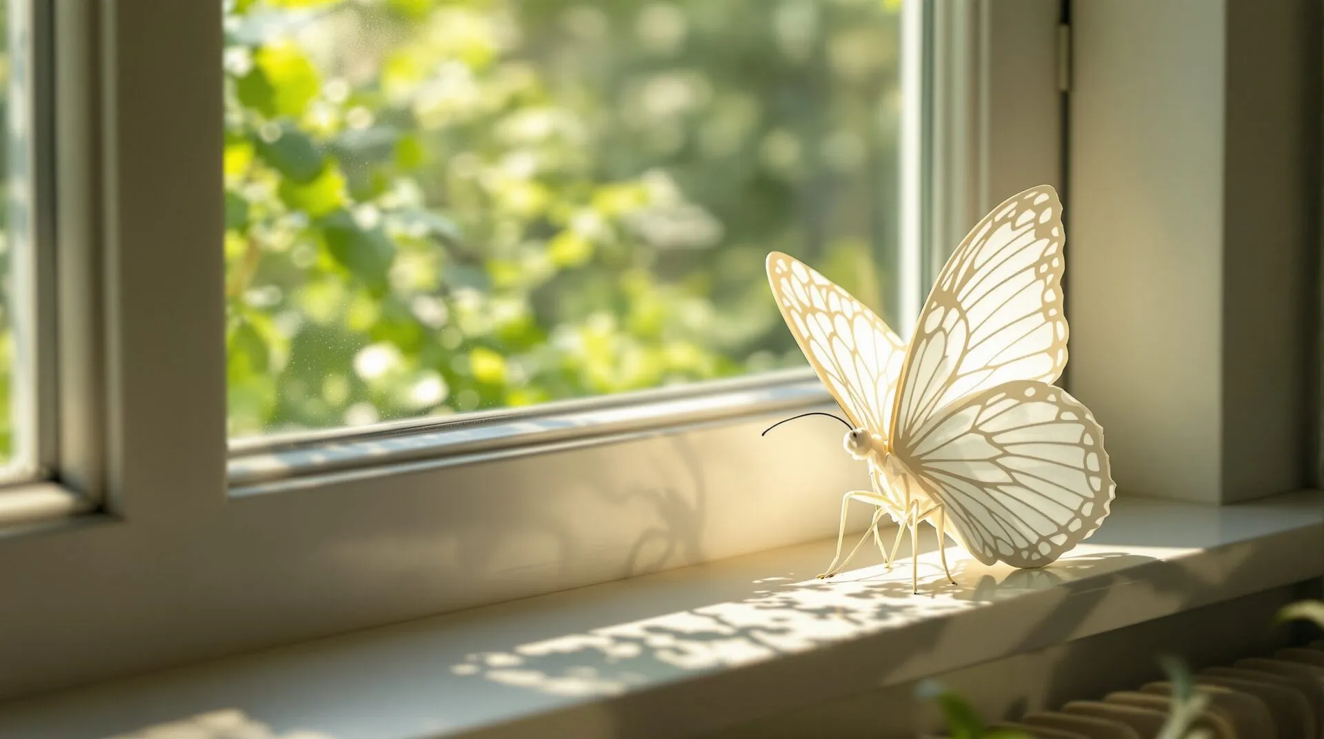 Papillon blanc symbolique spirituelle : quelle signification dans la maison et le jardin ?