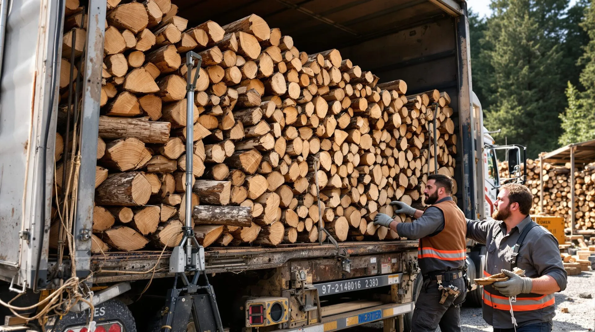 Prix d’un semi remorque de bois de chauffage en 2m : les facteurs qui font varier la facture