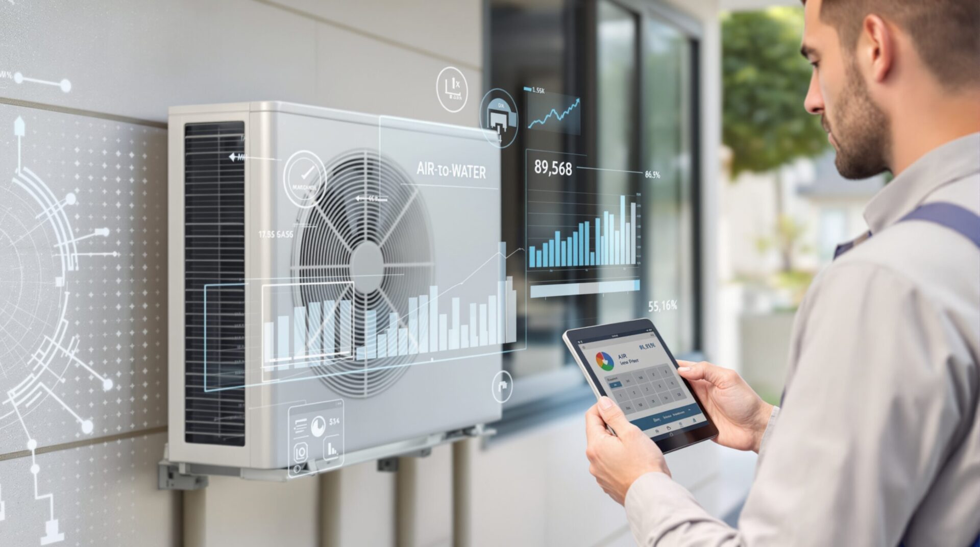 Pilotage et réglage : quelles conséquences sur les performances d’une pompe à chaleur air-eau ?