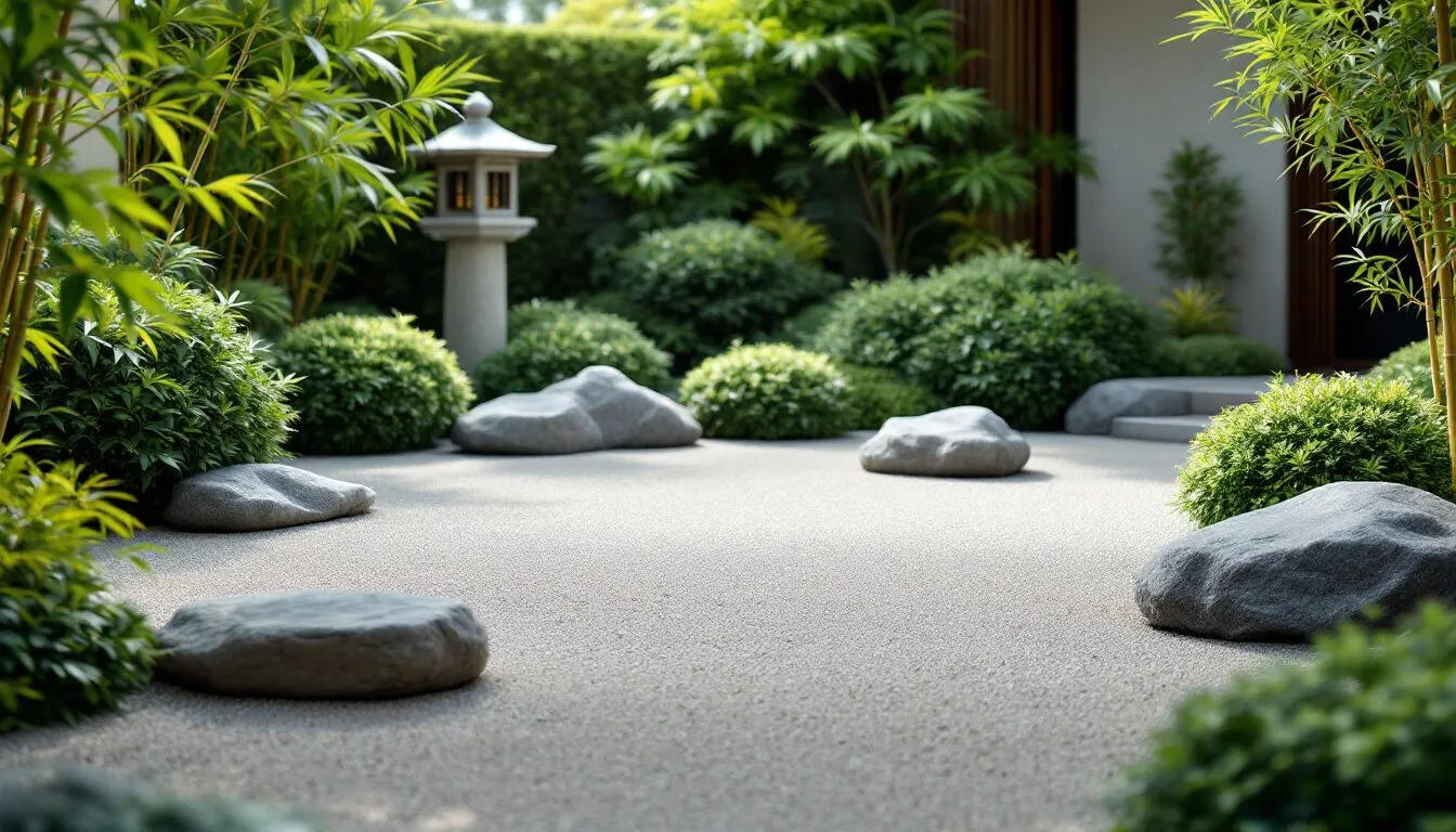 aménagement jardin zen