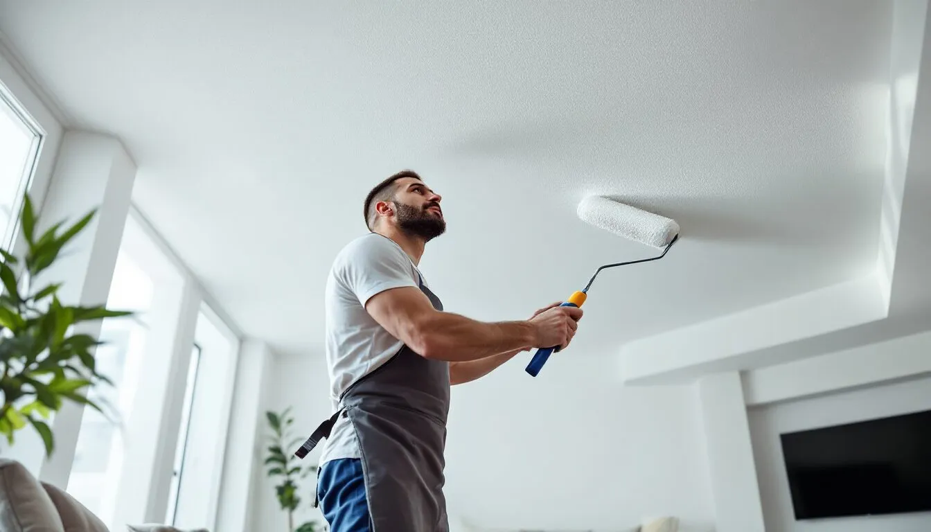 astuce peindre plafond