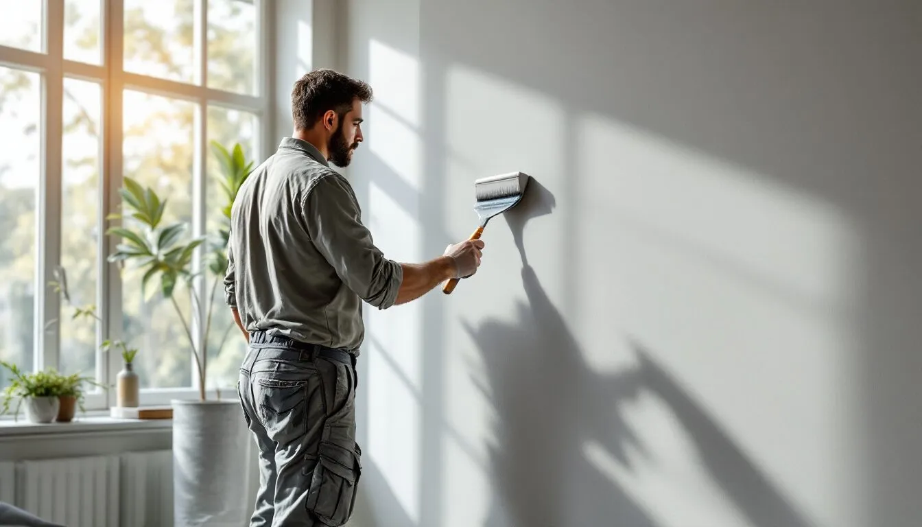 peinture sur ciment intérieur