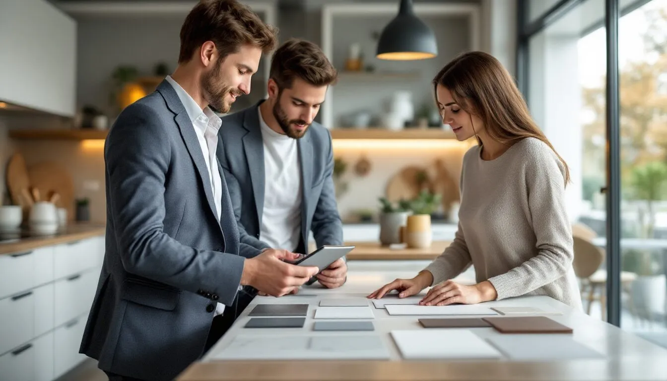 plan de travail sur mesure