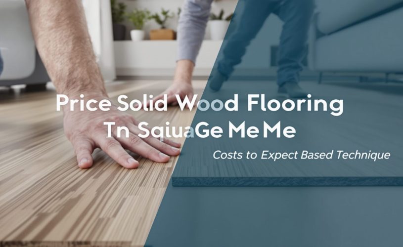 prix pose parquet massif m2