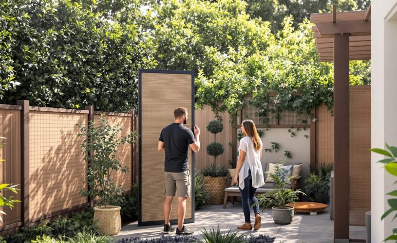 comment cacher un vis à vis extérieur