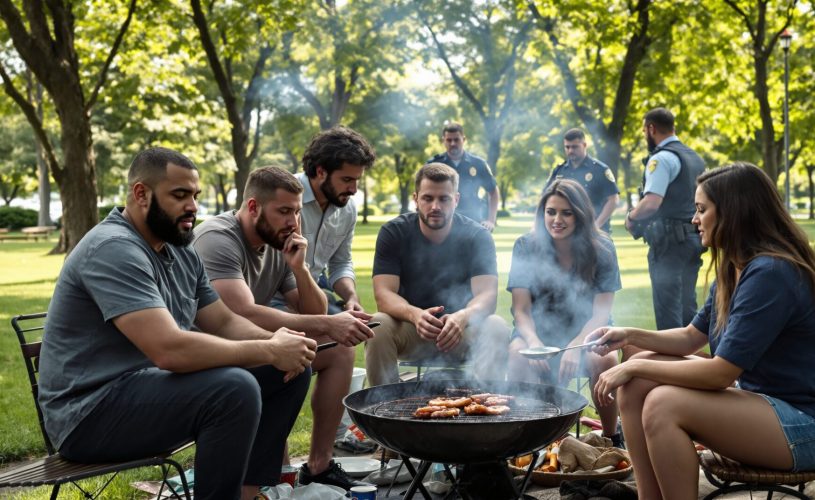 amende barbecue sauvage