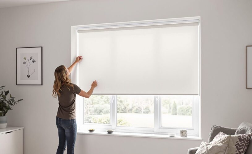 store pour fenetre pvc sans percage