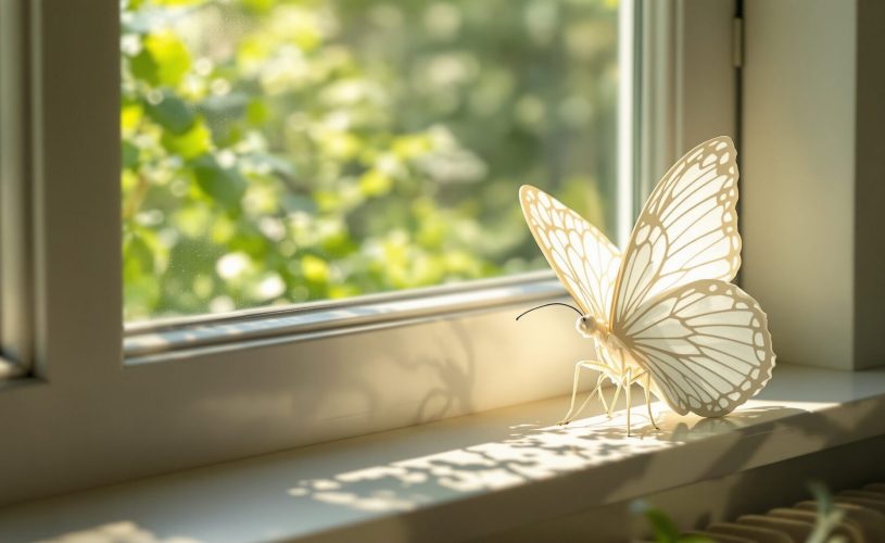 papillon blanc symbolique spirituelle