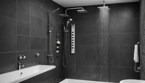 colonne de douche thermostatique