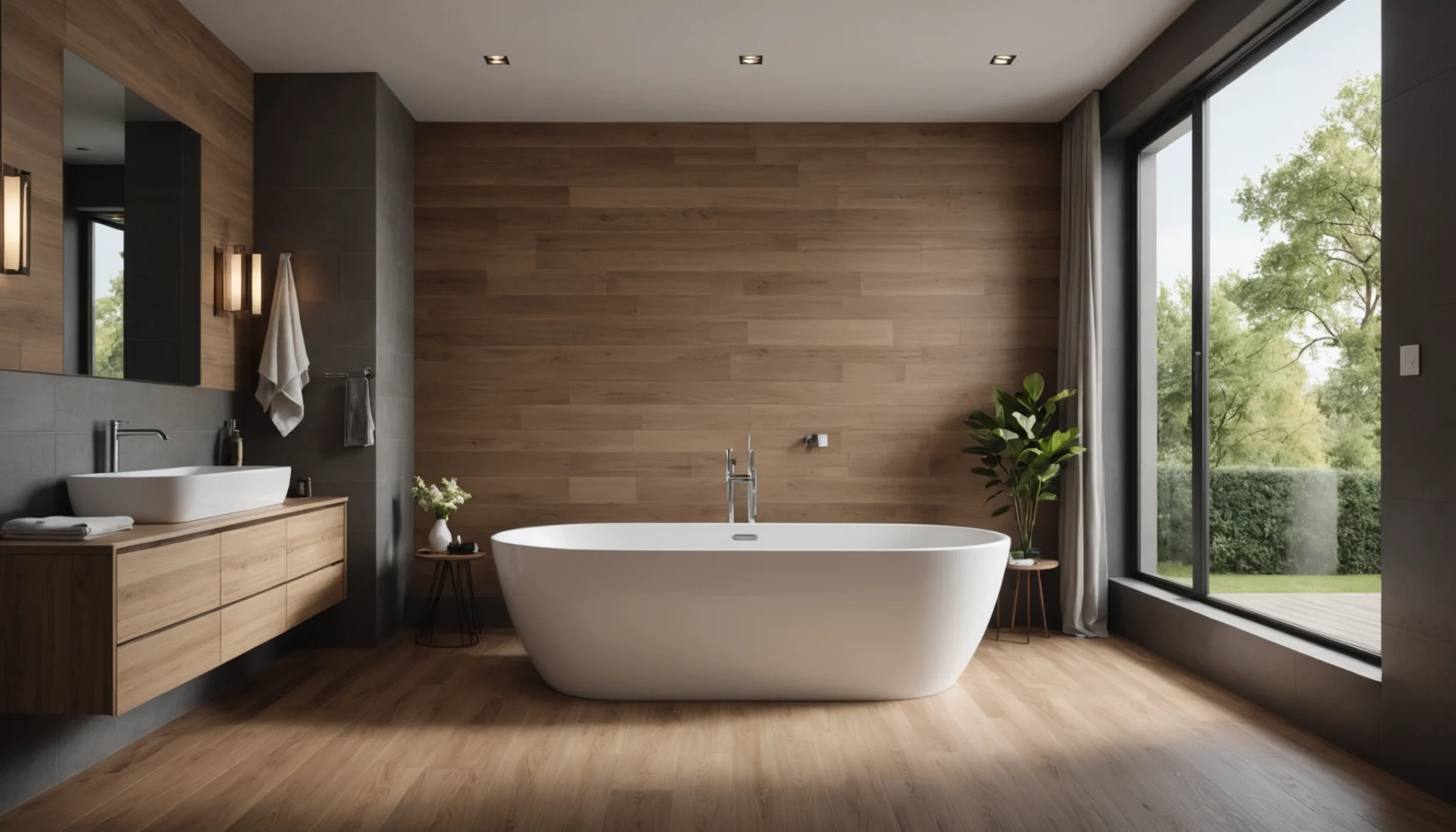 imitation bois carrelage bois salle de bain