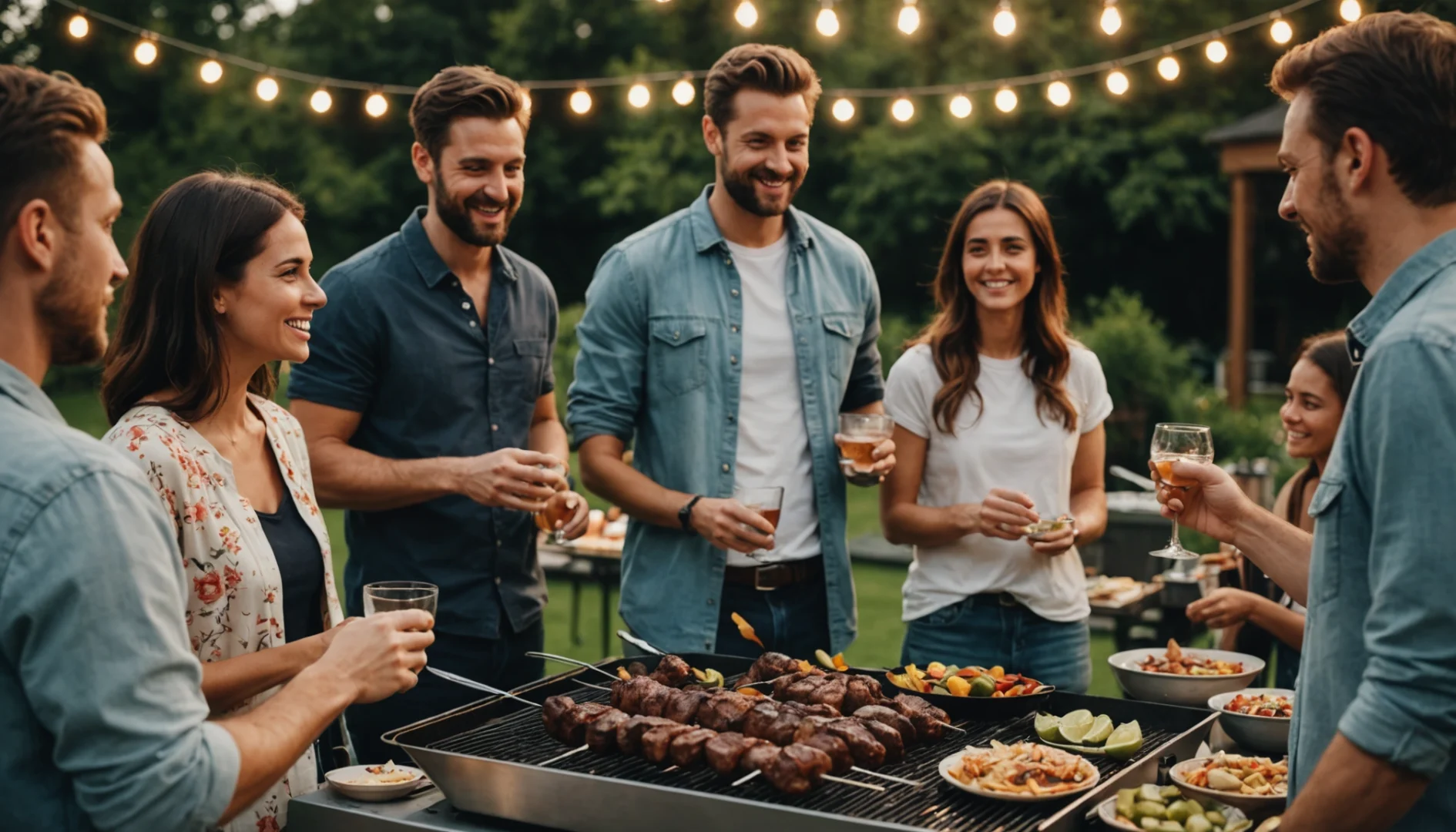 barbecue moderne extérieur