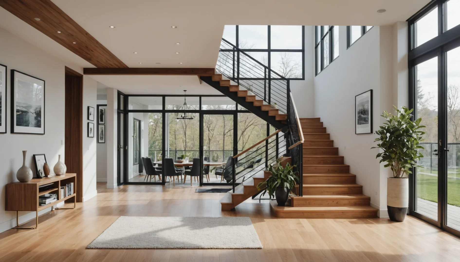 moderniser rampe escalier bois