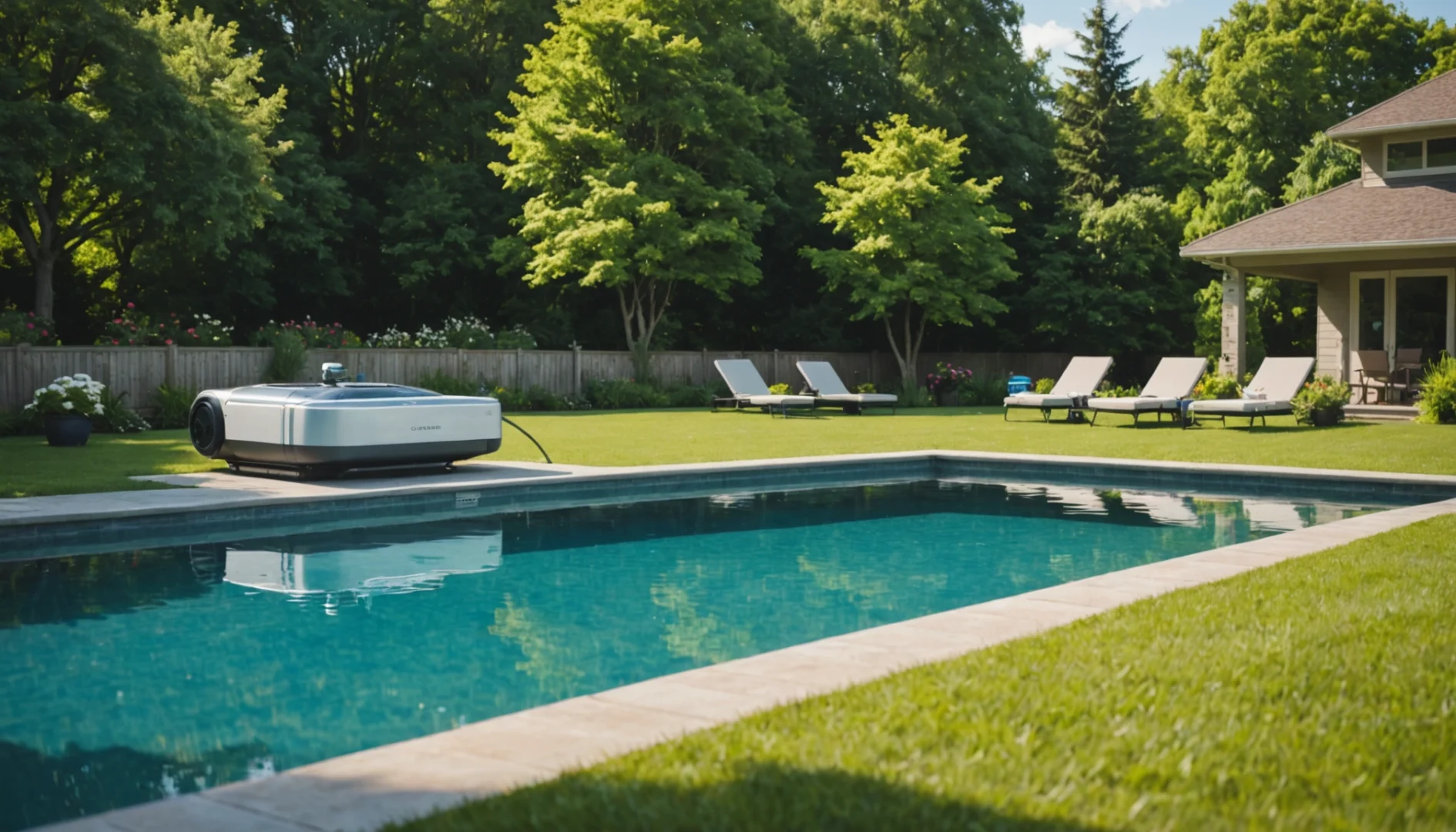 robot piscine hors sol fond et parois