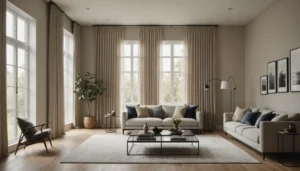 fixer une tringle au plafond