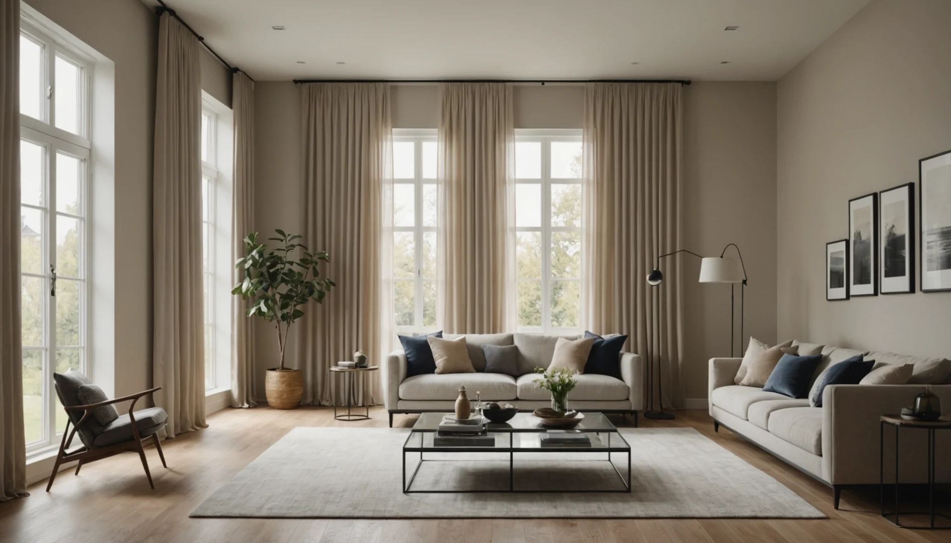fixer une tringle au plafond