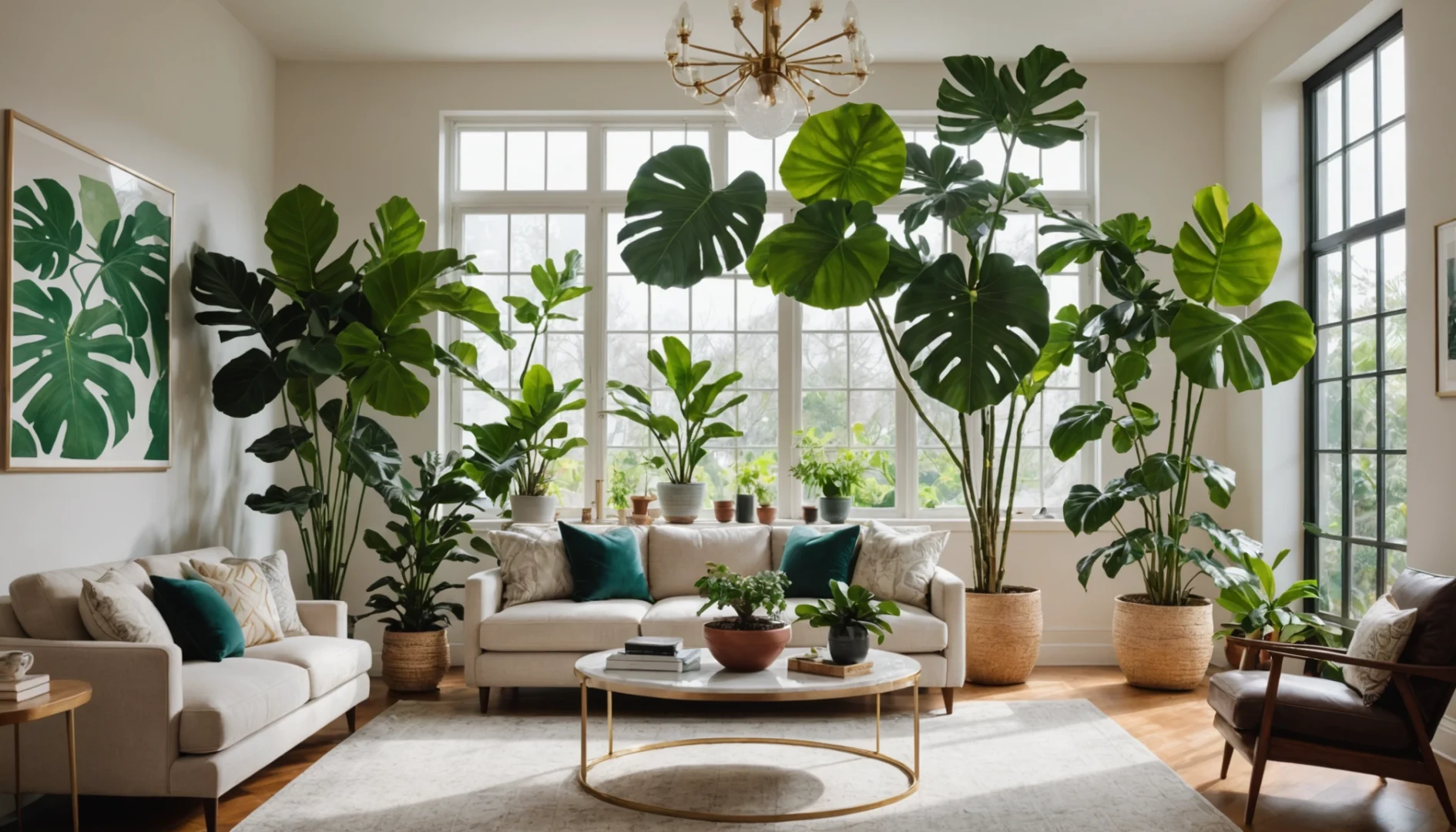 plante avec grandes feuilles