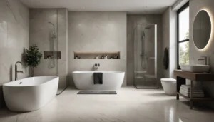 carrelage dans une salle de bain
