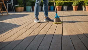 nettoyant terrasse javel