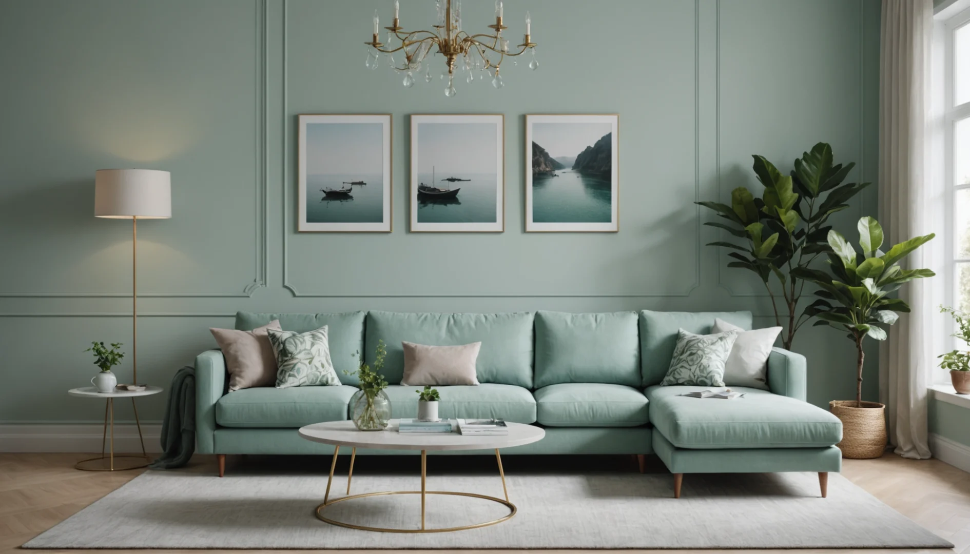 quel couleur avec le vert d'eau