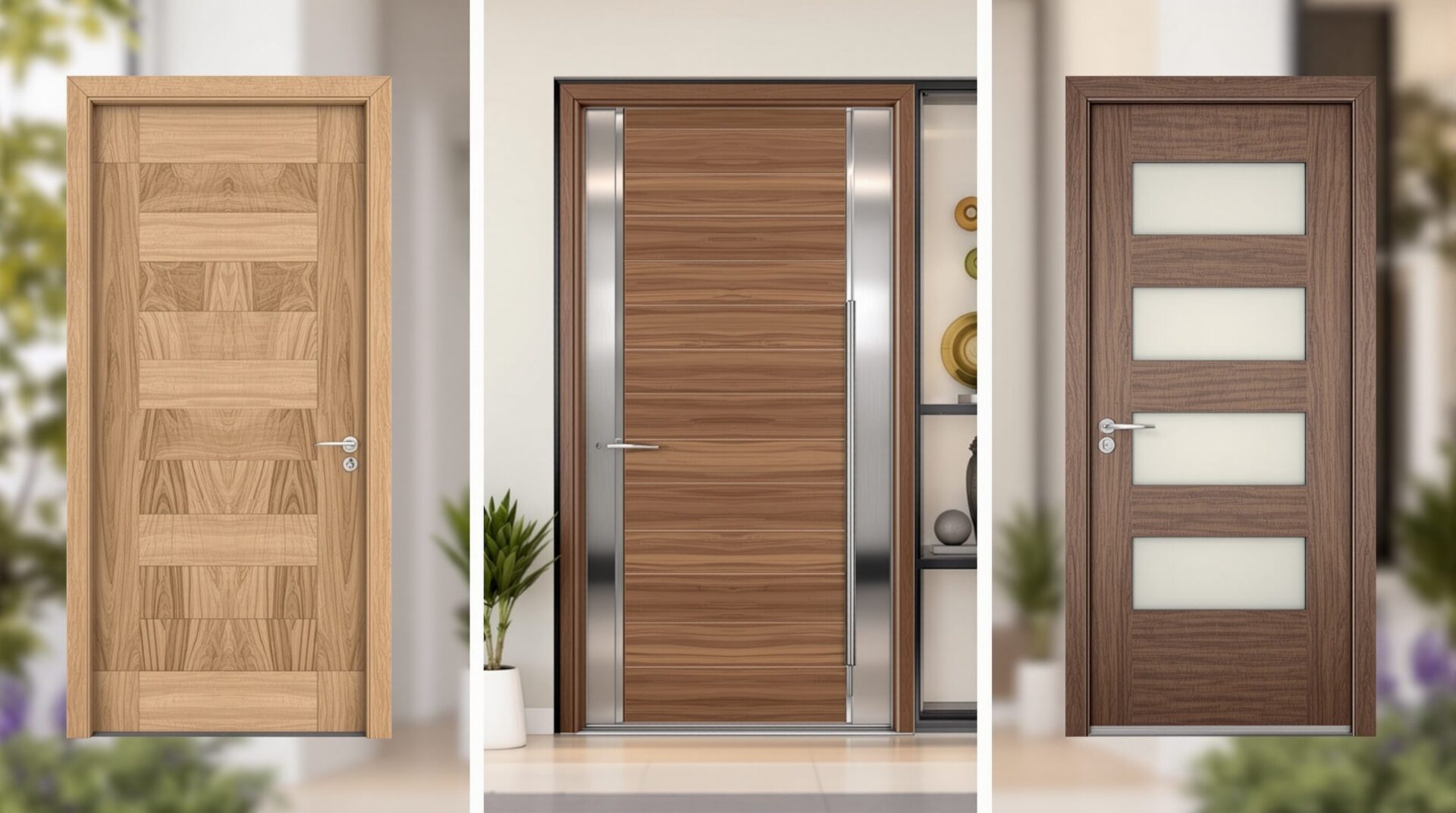 Quel matériau choisir pour une porte d’entrée ?