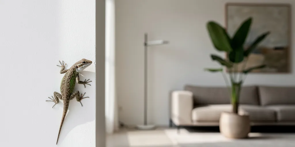 Lézard dans la maison : quelle est la signification selon les croyances