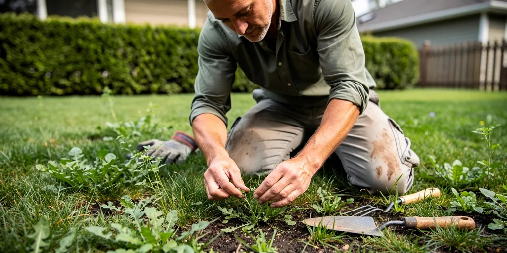 Traiter les mauvaises herbes dans le gazon : les 7 méthodes vraiment efficaces