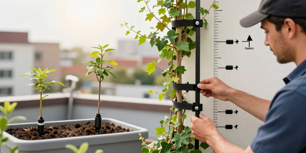 Ancrage vegetal : le kit adapté selon support, hauteur et vent ?