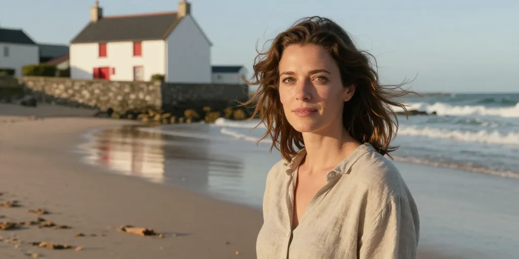 Anne‑Sophie Lapix à la plage : la maison à Saint‑Jean‑de‑Luz et photos